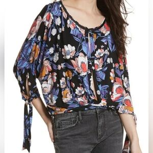 Free People Bohemian Floral Women's Blouse
